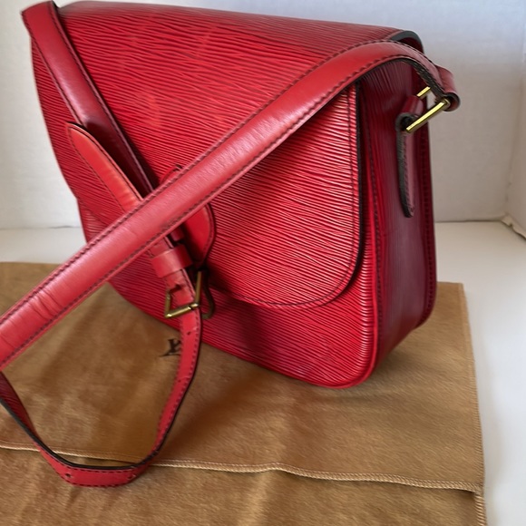 ❌🔥SALE❌PRICE DROP ❌AUTHENTIC Louis Vuitton Epi Saint Cloud /Crossbody Ba… - Picture 17 of 17